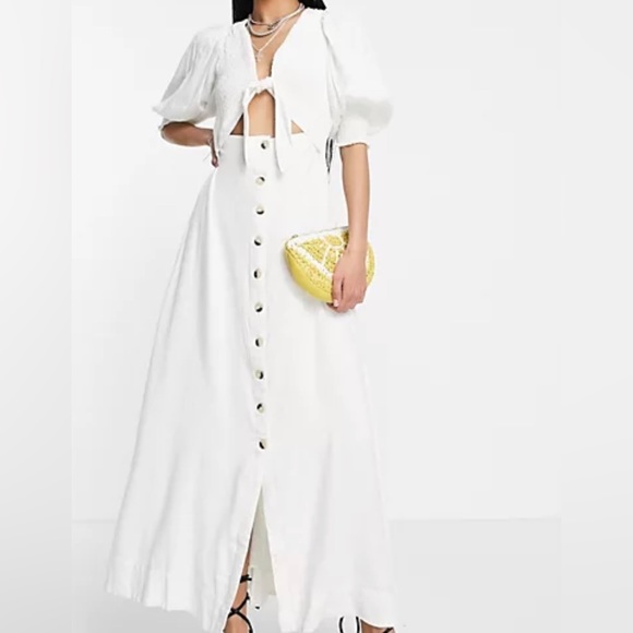 Free People String of Hearts Maxi Dress NWOT Size L/NWT Size M - Picture 1 of 15